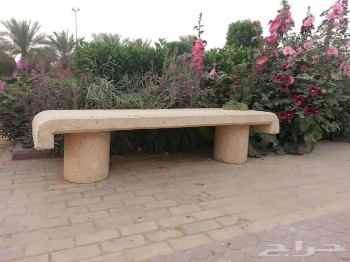 كراسي خرسانية مصدات اسطوانية وكروية 32