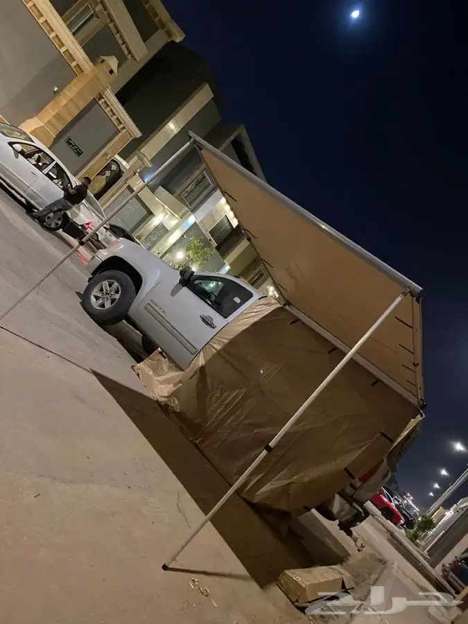 مظلة جانبية للسيارة خاصة للرحلات D600 طبقتين 13