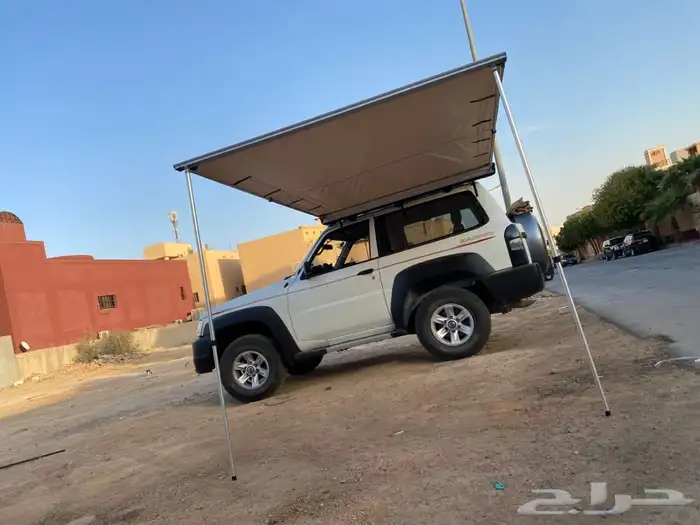 مظلة جانبية للسيارة خاصة للرحلات D600 طبقتين 35