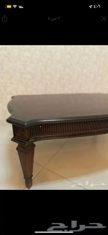 طاوله خشب كبيره 1