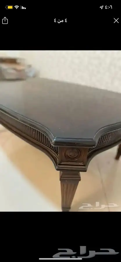 طاوله خشب كبيره 3
