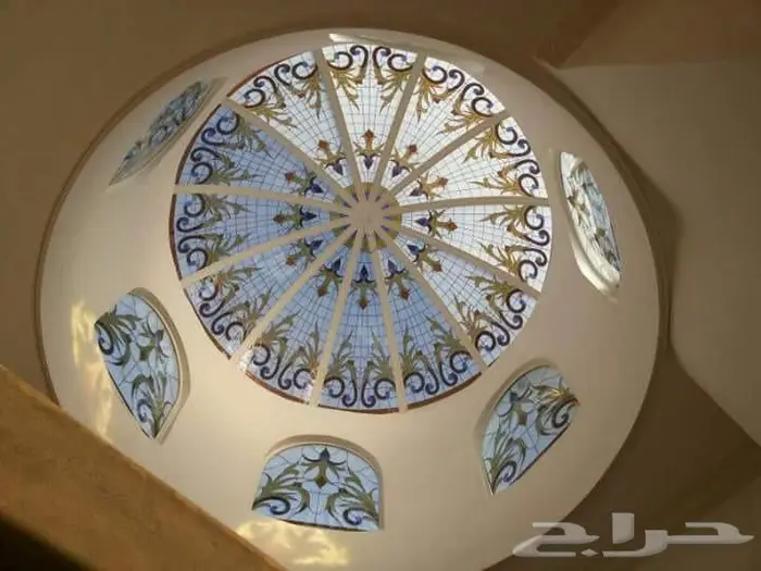 قبب الزجاج المعشق 37