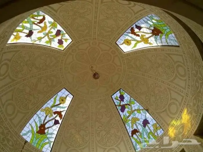 قبب الزجاج المعشق 40