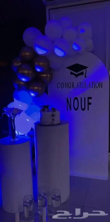 مداخل بالونات وطاولات استقبال 14