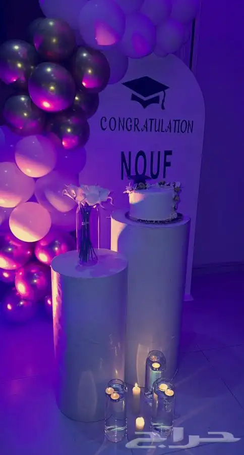 مداخل بالونات وطاولات استقبال 15