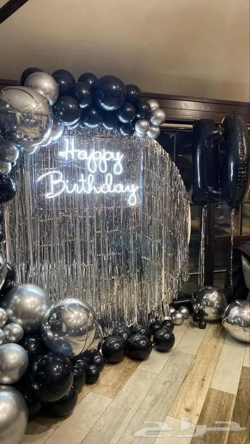 مداخل بالونات وطاولات استقبال 7