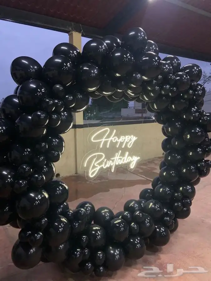 مداخل بالونات وطاولات استقبال 6