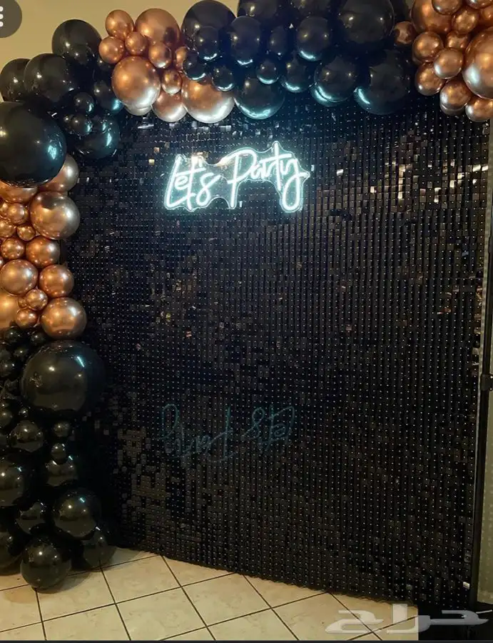 مداخل بالونات وطاولات استقبال 2