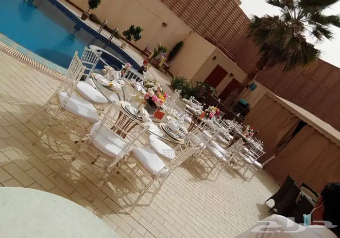 تاجير طاولات طعام الرياض تاجير جلسات شعبيه دفايات خارجيه 1