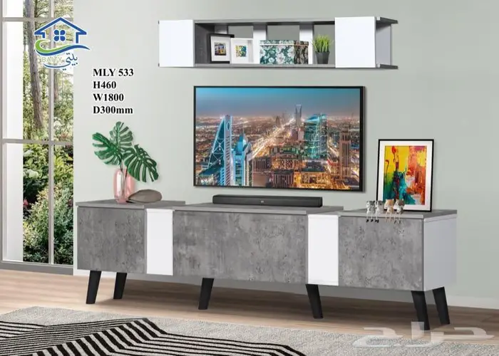 طاولات تلفزيون جديدة تركيب وتوصيل 35