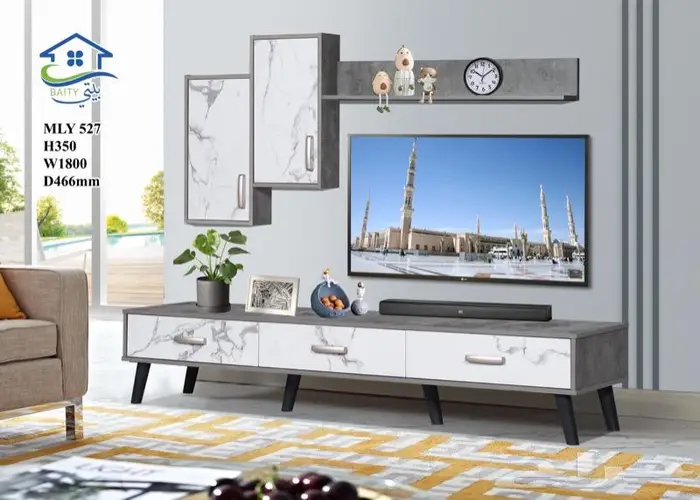 طاولات تلفزيون جديدة تركيب وتوصيل 40