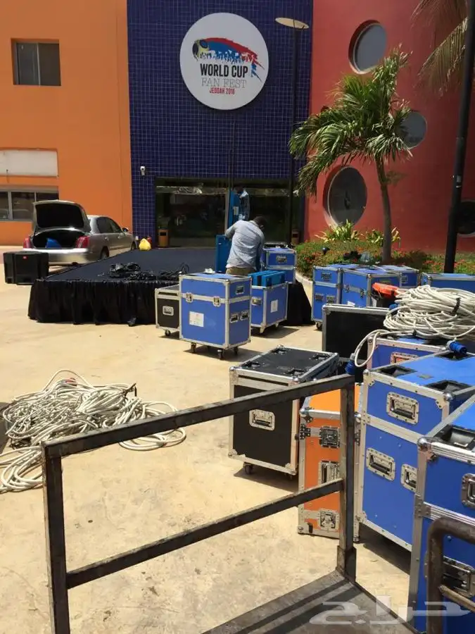 تنظيم الحفلات مناسبات ستى كلرر اضاءه مسرح تراس صوتيات شاشات 39