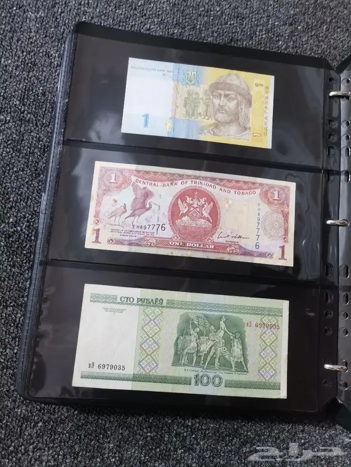 ألبوم عملات ورقي ضخم متعدد لدول العالم الجزء1 .. 21