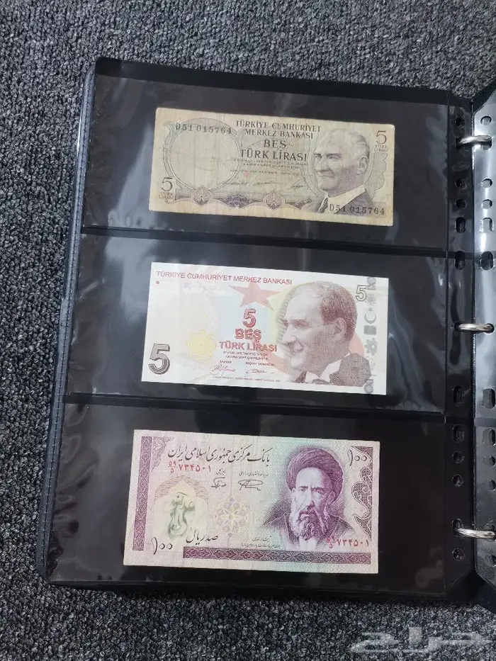 ألبوم عملات ورقي ضخم متعدد لدول العالم الجزء1 .. 32