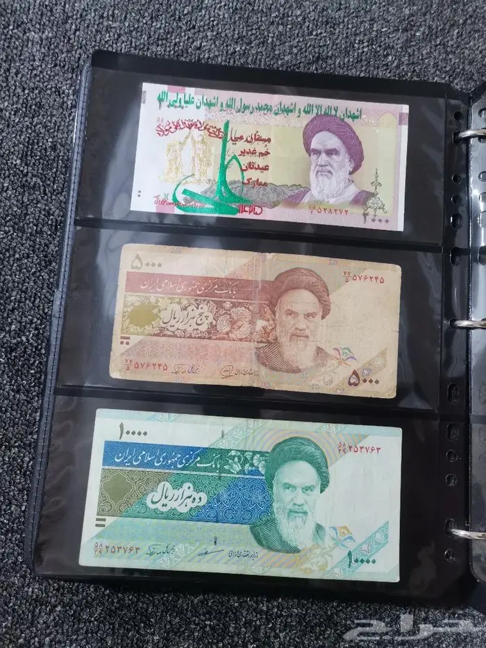ألبوم عملات ورقي ضخم متعدد لدول العالم الجزء1 .. 34