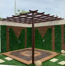 ثيل زراعي صناعي ثري دي تصميم حدائق نوافير رذاذ شلال 1