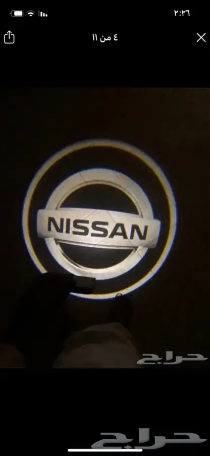 بورجكتر ترحيبي(ليد شعارات السيارات الوكاله) جميع الانواع 25