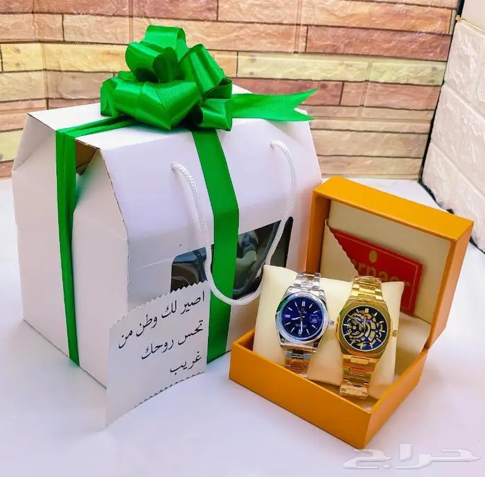 طقم حبتين ساعات رجالي ضمان سنتين - تخفيض 8