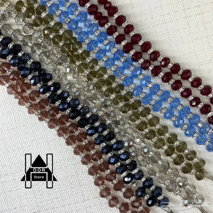 سبح ا كريستال راقية وفخمة جدا جملة وتجزئه مع علبة هدية 23