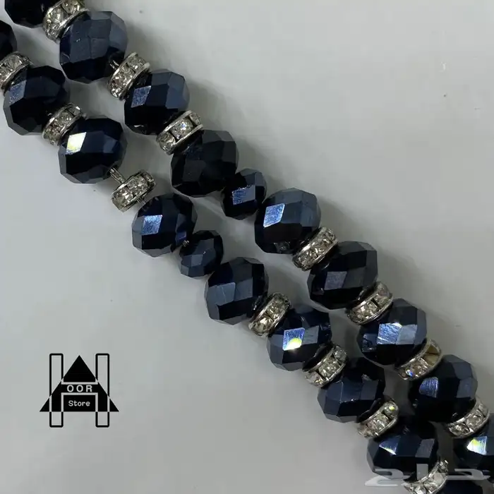 سبح ا كريستال راقية وفخمة جدا جملة وتجزئه مع علبة هدية 16