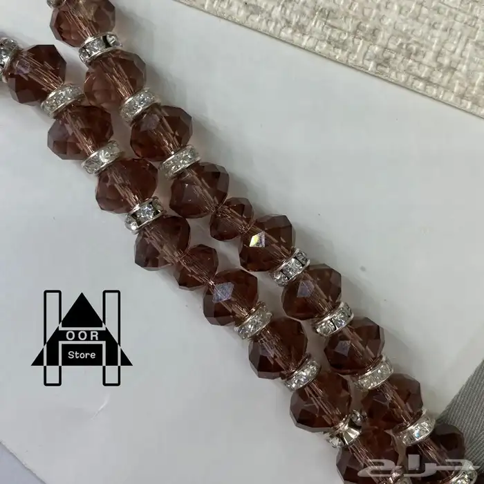 سبح ا كريستال راقية وفخمة جدا جملة وتجزئه مع علبة هدية 8