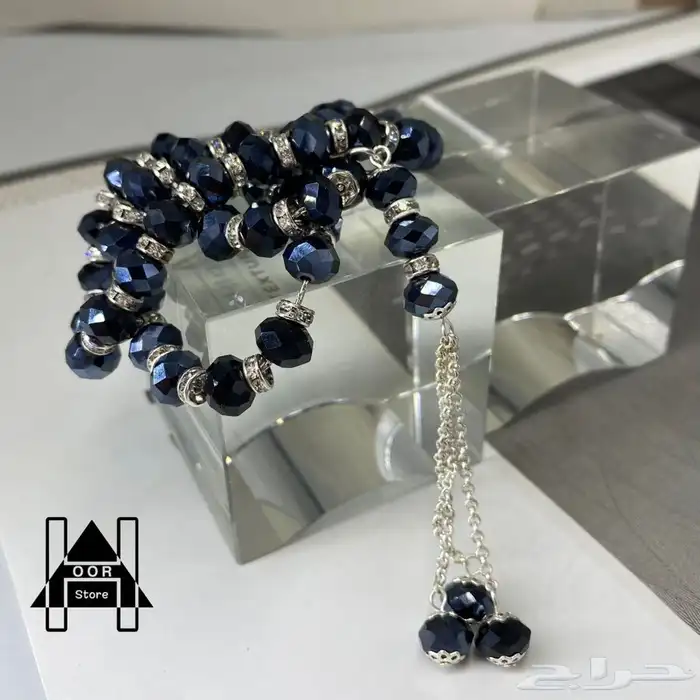 سبح ا كريستال راقية وفخمة جدا جملة وتجزئه مع علبة هدية 13