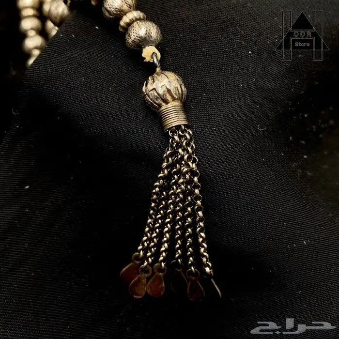 سبح فضه عيار 925 6