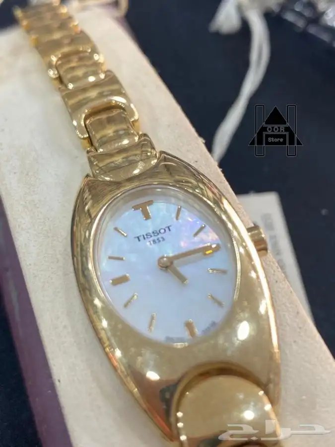 ساعه نسائي ماركة ( تيسو - TISSOT) جديدة 0