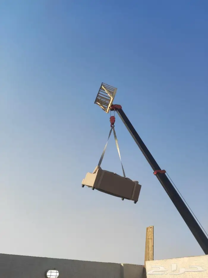كرينات رافعات تحميل وتنزيل الكنب والاثاث 1
