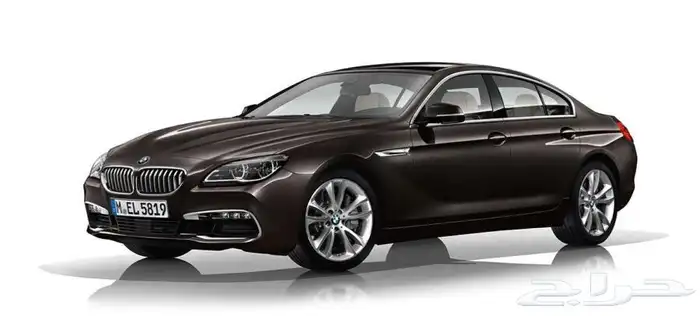 جنوط BMW الفئة السادسة اصلية مع كفراتها 7