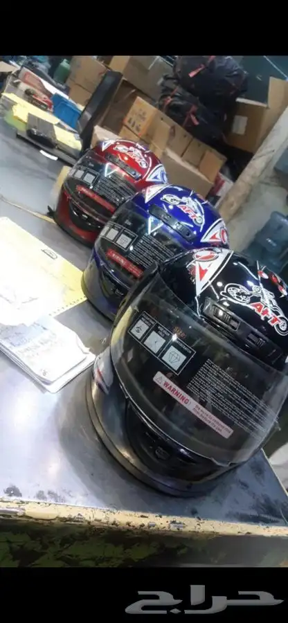 خوذه دراجه ناريه جميع الاشكال 0