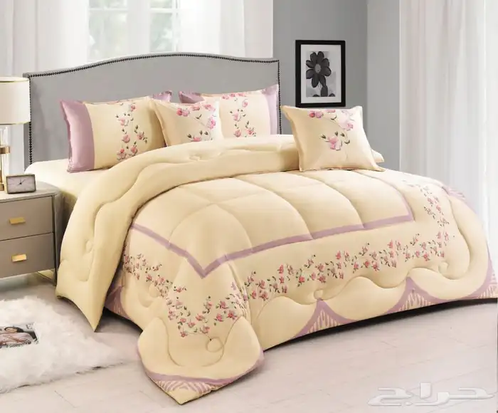 مفارش عرض خاص مفرشين ب250 حشو وسط 2
