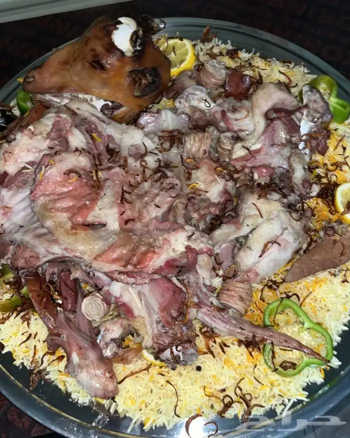 حنيذ ابو اسامه بالمرخ والتيوس الجنوبيه 13
