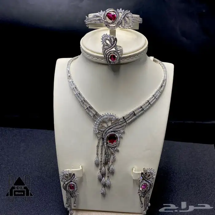 اطقم فضه إسترليني راقية نسائي عيار 925 في الخرمه 10
