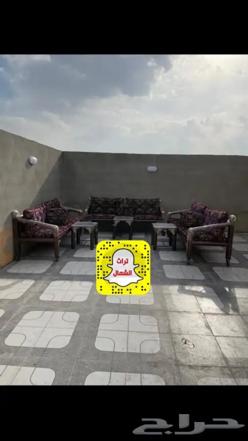 كراسي حديد كراسي كويتية جلسات خارجية 33