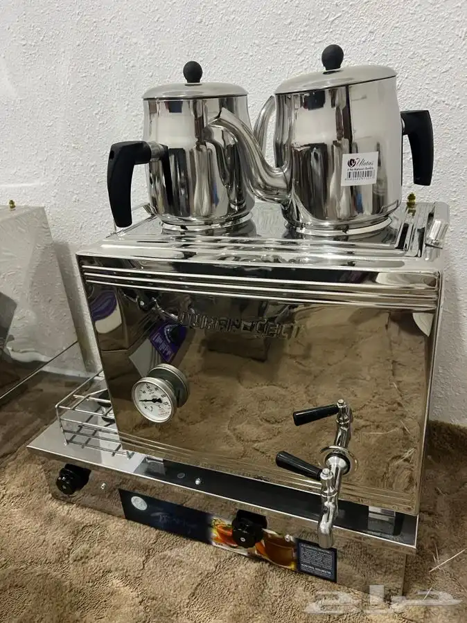 الة شاي بخار سماور تركي 0