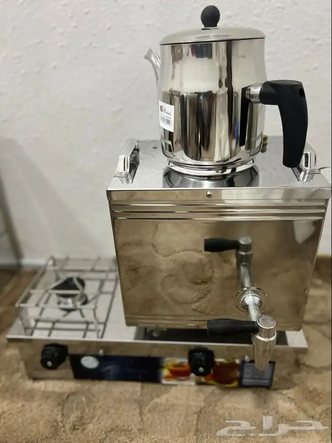 الة شاي بخار سماور تركي 4