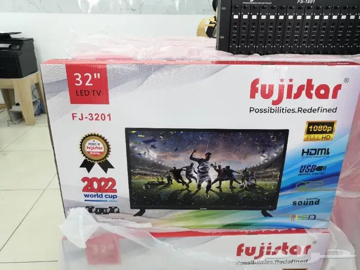 أرخص شاشة تلفزيون في السعودية فوجي 32 انش HDMI 0