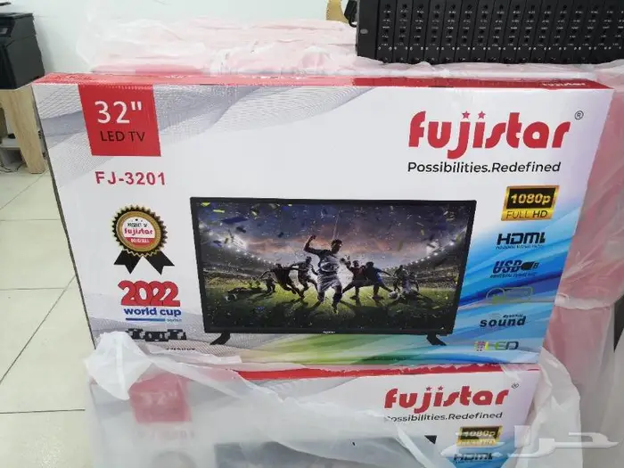 أرخص شاشة تلفزيون في السعودية فوجي 32 انش HDMI 2