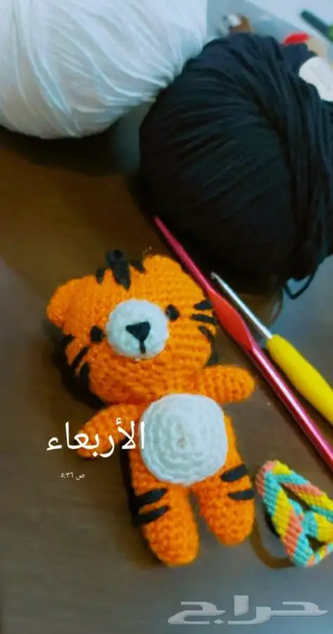 دميه كروشيه وميدالية كروشيه 3