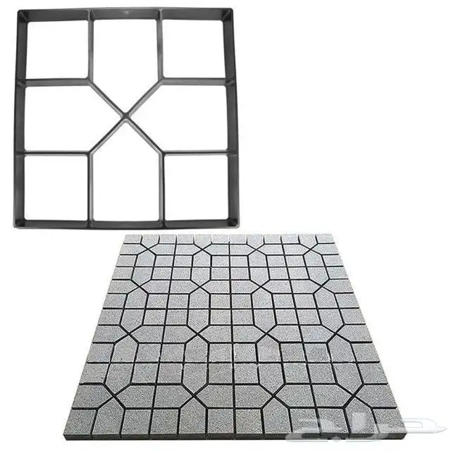 قوالب اسمنتية 95 ريال المقاس 50cm 50cm 8
