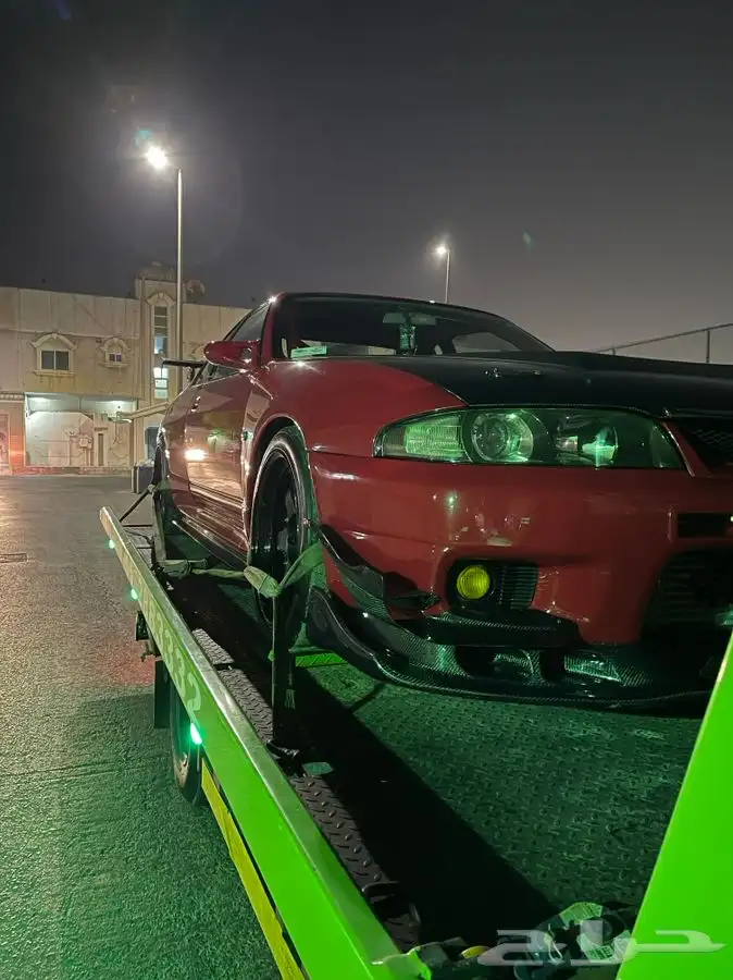 سطحة هايدروليك فل داون لنقل السيارات 1