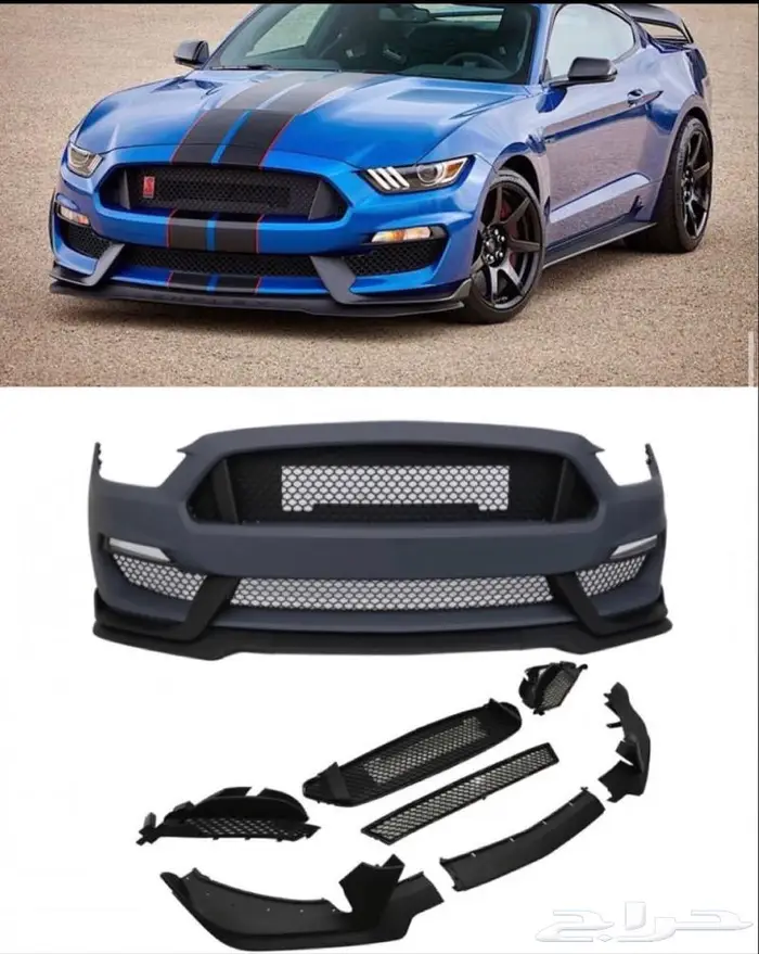 صدام موستنق GT350 2015-2017 0