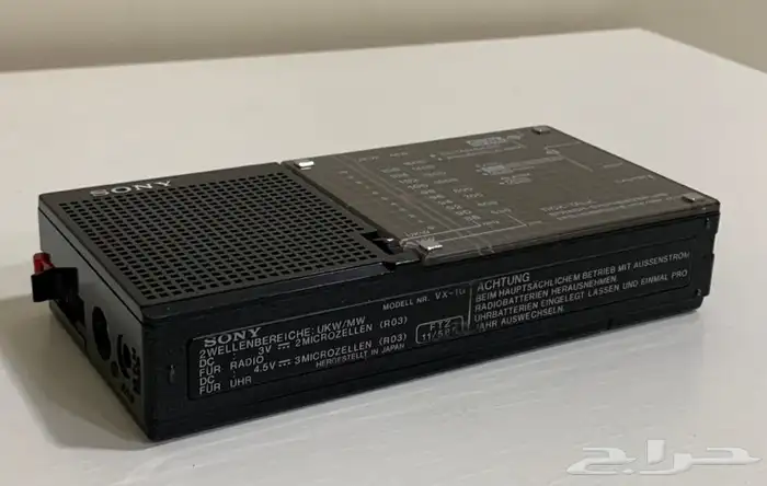 راديو سوني TICK-TALK نادر 1983 5