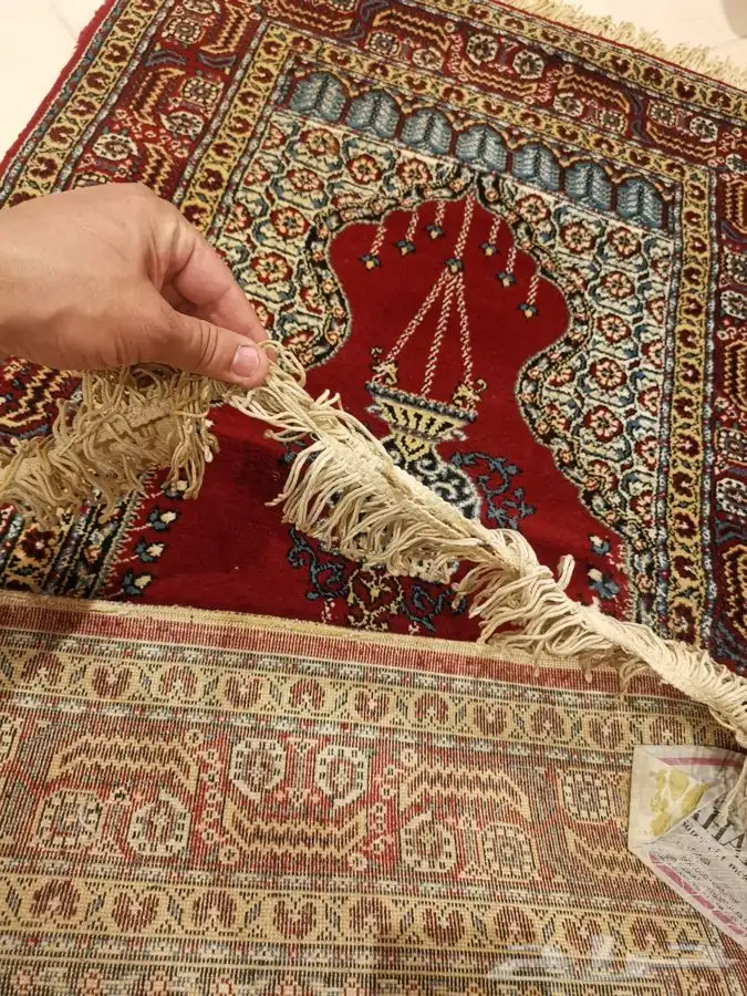 سجادة الصلاة التركية 500.000 عقدة قديمة 12