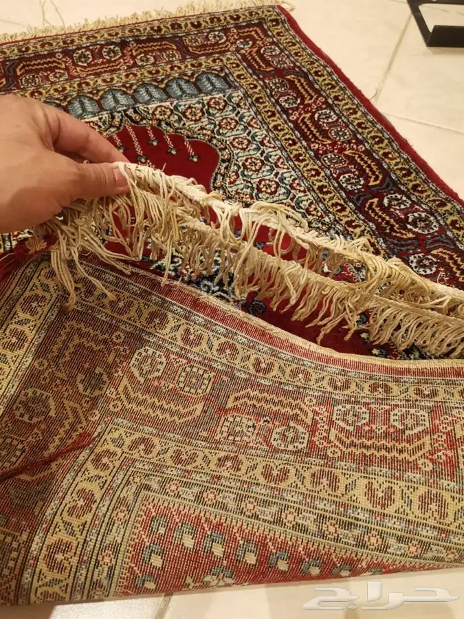 سجادة الصلاة التركية 500.000 عقدة قديمة 10