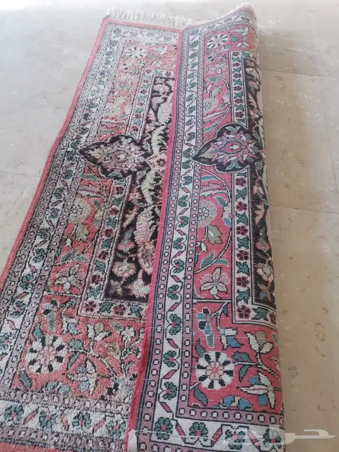 سجاد حرير يدوي إيراني 1