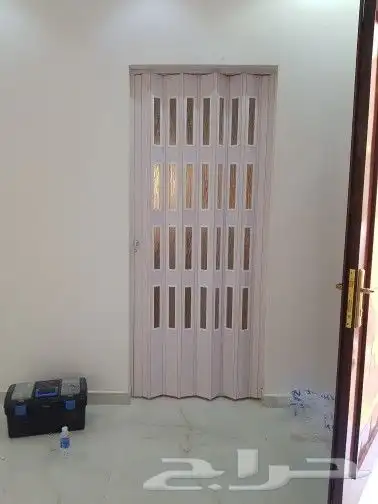 ابواب سحب بلاستيك وابواب جلد 0540405758 21
