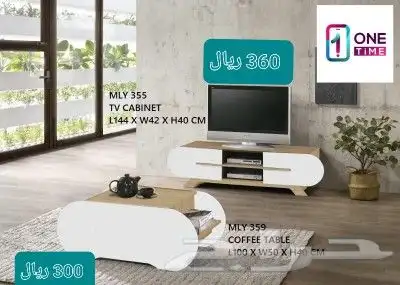 طاولات تلفاز عصرية خشبية 8