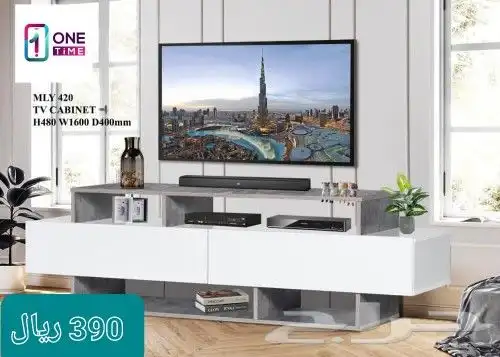 طاولات تلفاز عصرية خشبية 25
